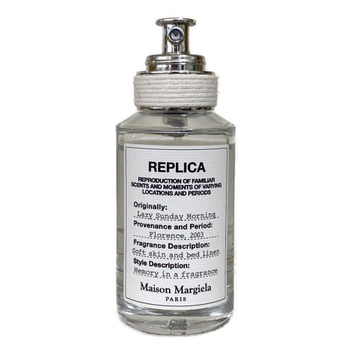 Maison Margiela (メゾンマルジェラ) 香水 レイジーサンデーモーニング REPLICA 30ml 残量80%-99%