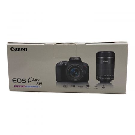 CANON (キャノン) デジタル一眼レフカメラ ダブルズームキット EOS Kiss X9i -