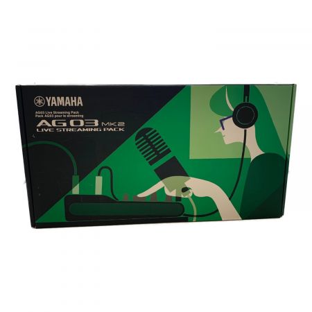 YAMAHA (ヤマハ) ミキサー AG03 MK2 ライブストリーミングパック 未使用品