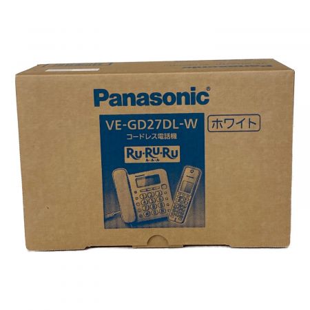 Panasonic (パナソニック) 子機付電話機 VE-GD27