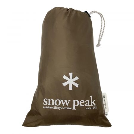 Snow peak (スノーピーク) コネクトヘキサタープ ペグ・ペグケース欠品 STP-381 [1人用] ライトタープ ペンタシールド