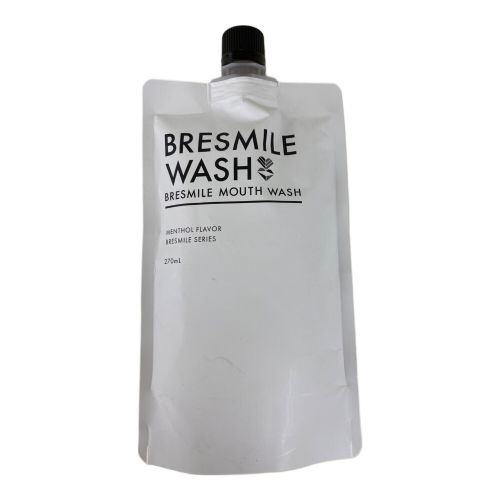 マウスウォッシュ BRESMILE WASHトゥースウォッシュ 270ml