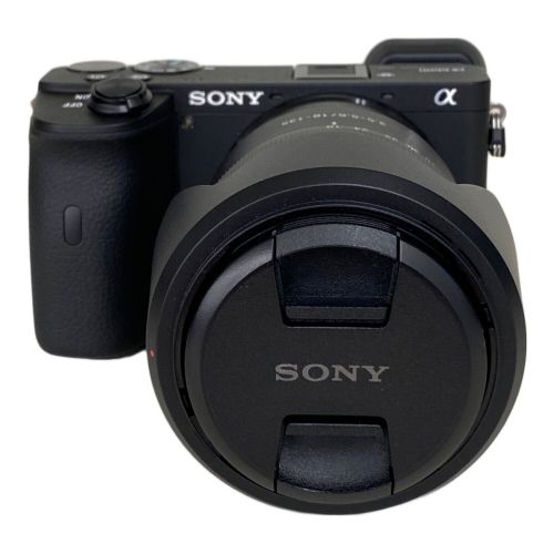 SONY (ソニー) ミラーレス一眼カメラ α6600 2500万画素 APS-C 専用電池 SDカード対応 最高約11コマ/秒 1/4000～30秒 ■