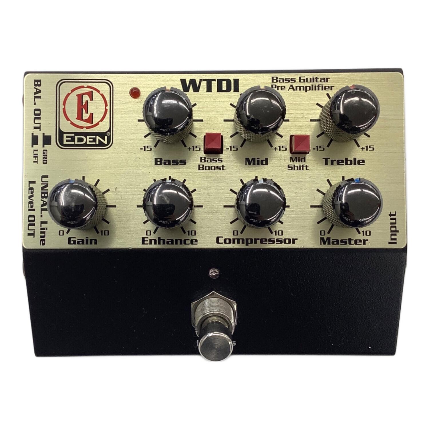EDEN (エデン) ベース用プリアンプ WTDI｜トレファクONLINE