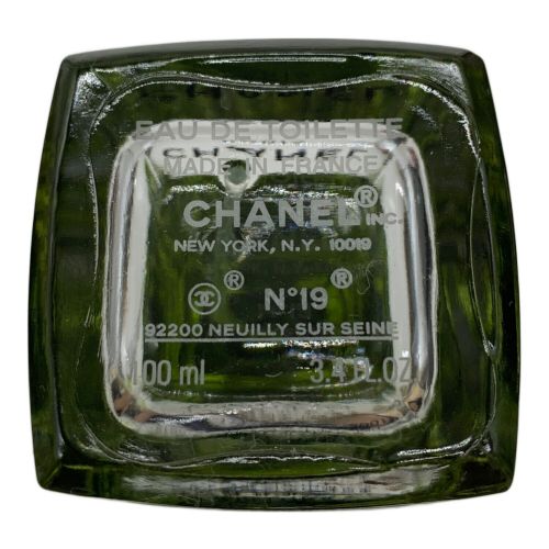 CHANEL (シャネル) オードゥ トワレット ヴァポリザター No.19 100ml 残量80%-99%