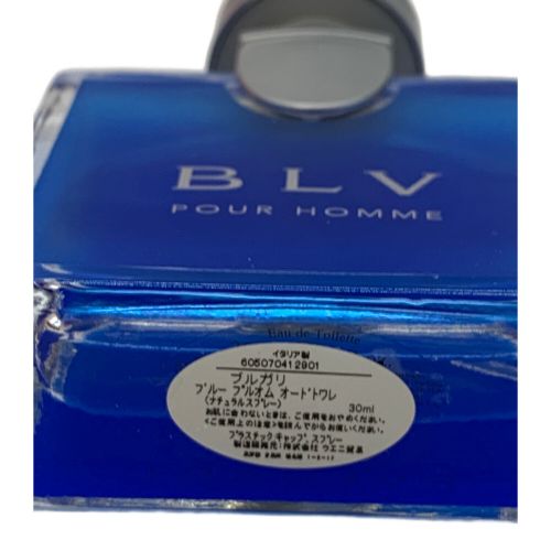 BVLGARI (ブルガリ) オードトワレ ブループルオム 30ml 残量50%-80%