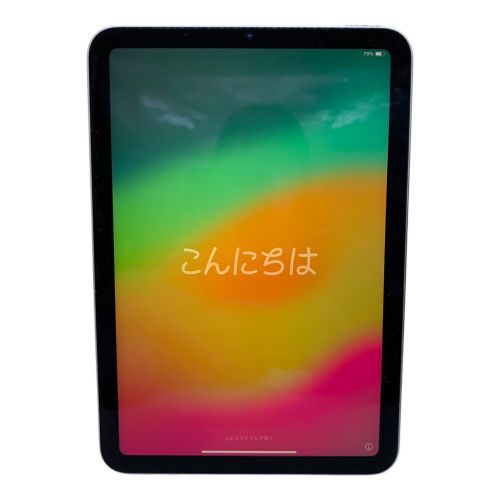 Apple (アップル) iPad mini(第6世代) MK7X3J/A SIM FREE 修理履歴無し 256GB iOS バッテリー:Aランク ○ SHVF9JJKHM2