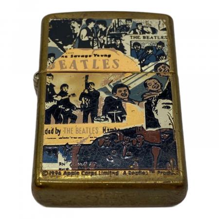 【未使用】ZIPPO & キーリングセット The Beatles 1996年製 Vintage 1996 Zippo The Beatles Let It Be Lighter & Keychain Set In