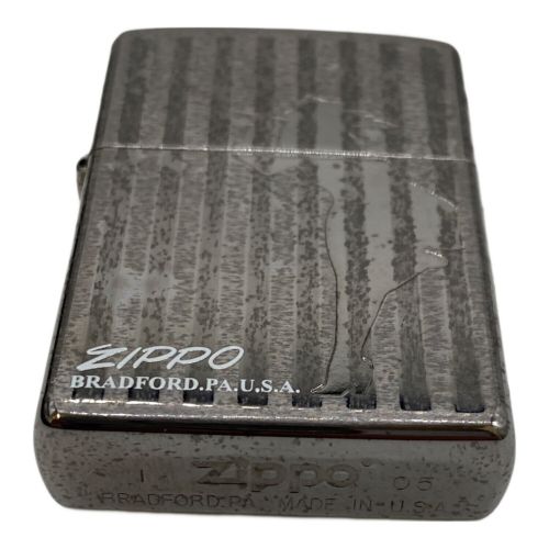 ZIPPO (ジッポ) ZIPPO ストライプ USA 2005年製