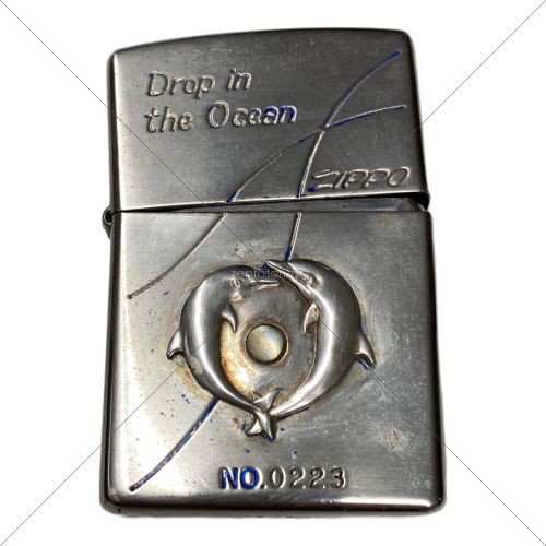 ZIPPO イルカ 0223 閉まり難有 2002年製