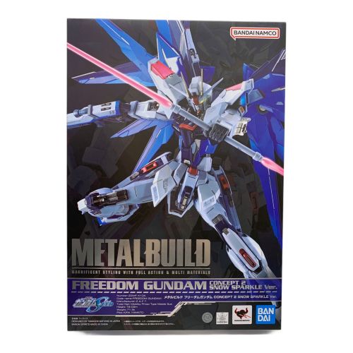 BANDAI (バンダイ) フィギュア METAL BUILD フリーダムガンダム CONCEPT 2 SNOW SPARKLE Ver. PB TAMASHII NATIONS