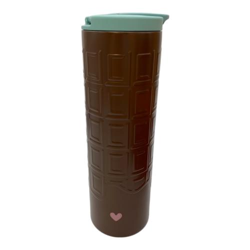 STARBUCKS COFFEE (スターバックスコーヒー) ステンレスシリンダー 473ml ブラウン 2023 バレンタイン