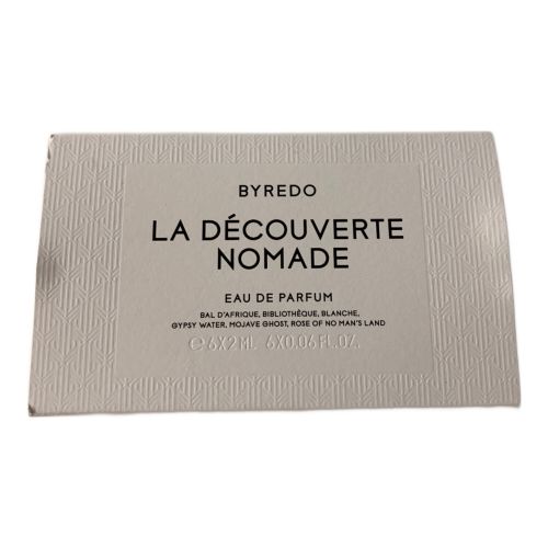 BYREDO (バレード) オードパルファム ディスカバリーセット ノマド 2ml×6本