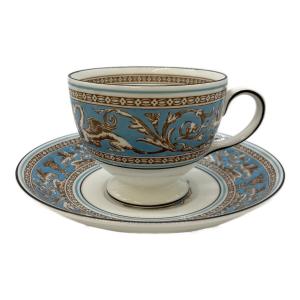 Wedgwood (ウェッジウッド) カップ&ソーサー フロレンティーン・ターコイズ