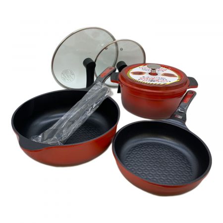 ベルフィーナ Diamond pan Grand Set Bellfina (ベルフィーナ) ダイヤモンドパン グランドセット レッド