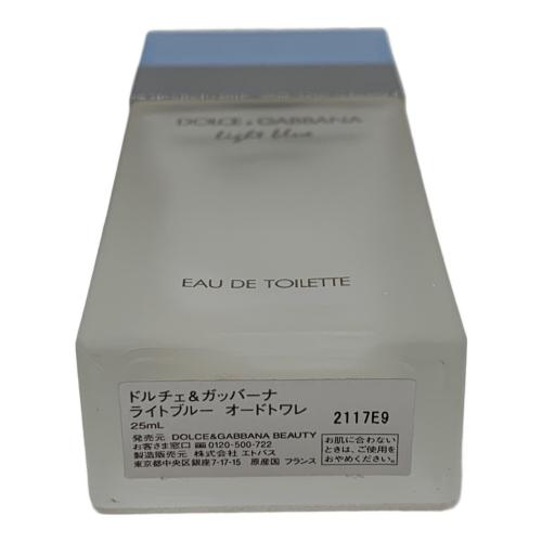 DOLCE & GABBANA (ドルチェ＆ガッバーナ) オードトワレ ライトブルー 25ml 残量80%-99%