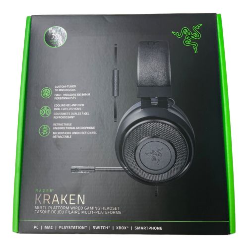 Razer (レイザー) ゲーミングヘッドセット RZ04-02830100-R3M1 KRAKEN