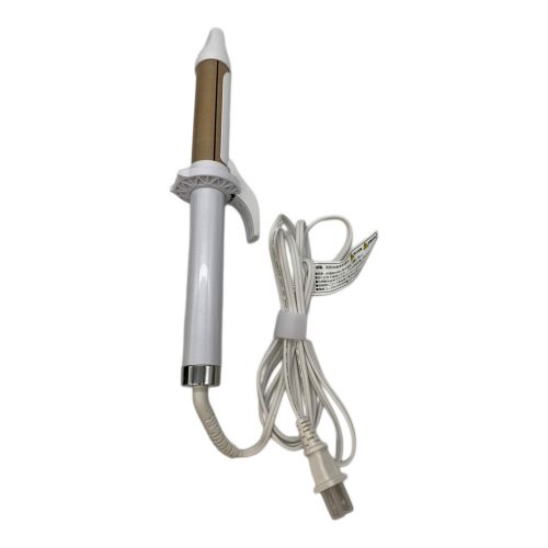 KINUJO (キヌージョ) カールアイロン ホワイト×ブラウン KC032 動作確認済み