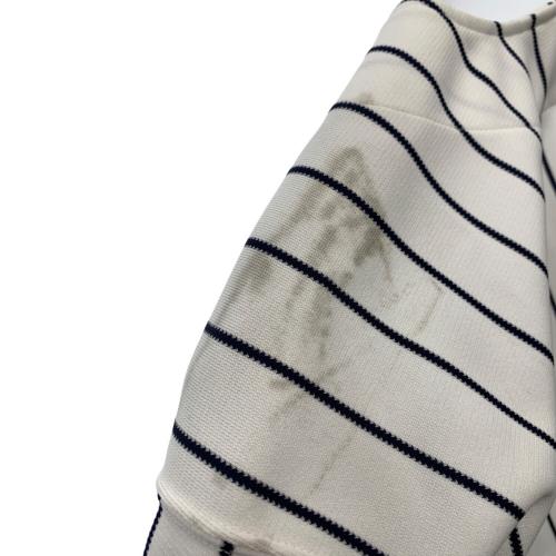 asics (アシックス) ベースボールシャツ メンズ SIZE XL ホワイト×ネイビー