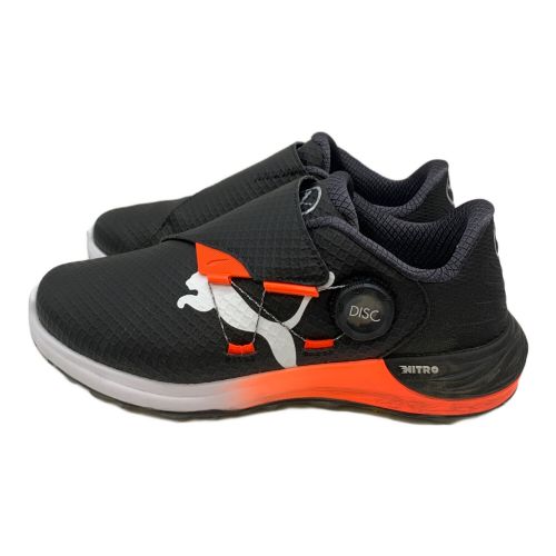 PUMA (プーマ) ゴルフシューズ メンズ SIZE 27.0 ブラック ファントムキャット ニトロ ディスク 379208-03