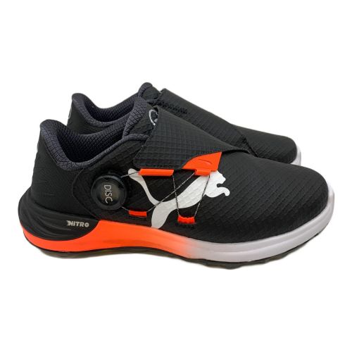 PUMA (プーマ) ゴルフシューズ メンズ SIZE 27.0 ブラック ファントムキャット ニトロ ディスク 379208-03