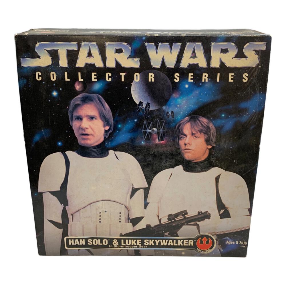 スターウォーズ 12インチ ハン ソロ & ルーク スカイウォーカー 未開封 STAR WARS (スターウォーズ) フィギュア ハンソロ＆ルークスカイ