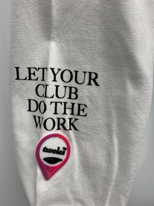 TWOLES (トゥレス) ロゴジャガードモックロンT レディース SIZE XL ホワイト TWZ2032106A0002