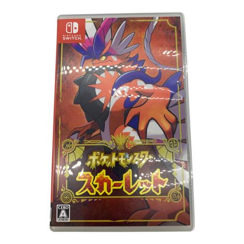 Nintendo Switch用ソフト ポケットモンスター スカーレット CERO A (全年齢対象)
