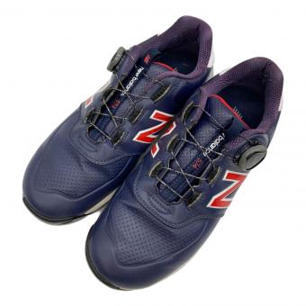 NEW BALANCE (ニューバランス) ゴルフシューズ メンズ SIZE 25.5cm ネイビー MGB574
