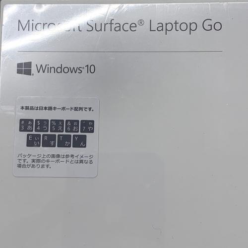 Microsoft (マイクロソフト) Surface Laptop Go THJ-00034 12.4インチ Windows 10 Core i5 メモリ:8GB 256GB 023419205066