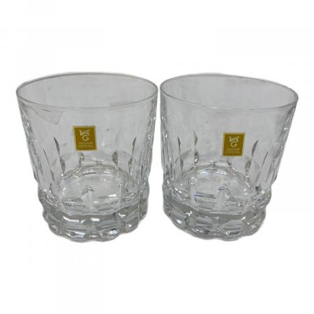 KAGAMI CRYSTAL (カガミクリスタル) ロックグラス 2Pセット