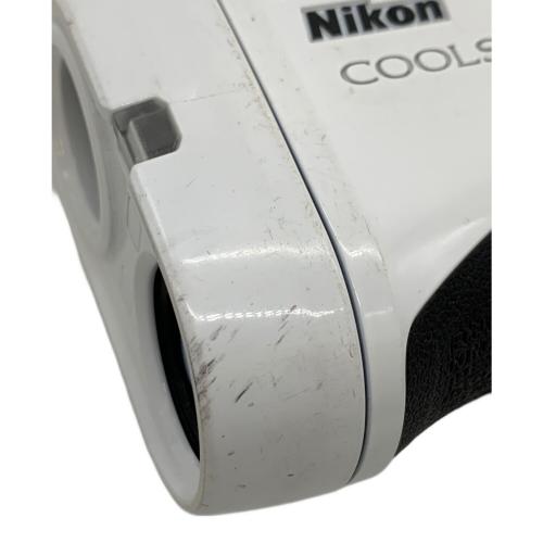 Nikon (ニコン) ゴルフ距離測定器 ホワイト ソフトケース付き COOLSHOT PRO STABILIZED