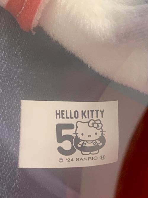 Sanrio (サンリオ) ヌイグルミ Happyくじ ハローキティ 50th ハッピーアニバーサリー 特賞 BIG ぬいぐるみ