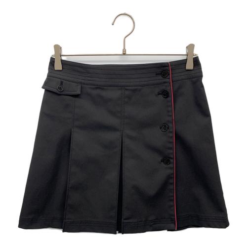 BURBERRY GOLF (バーバリーゴルフ) ラップスカート レディース SIZE 9 ブラック