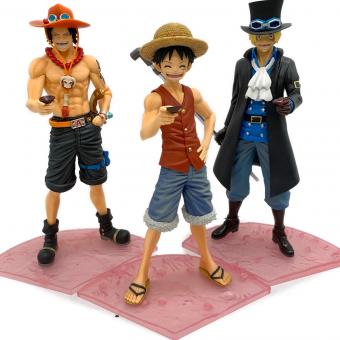 ワンピース マガジン フィギュア スペシャルエピソード ルフィ エース サボ セット
