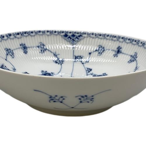 ROYAL COPENHAGEN (ロイヤル・コペンハーゲン) ボウル 約21.5cm ブルーフルーテッド・ハーフレース