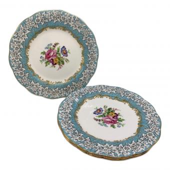 ROYAL ALBERT (ロイヤルアルバート) プレート エンチャントメント 3Pセット