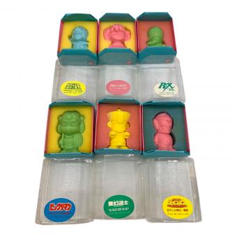 クローバー石鹸 アニメランド キャラクターせっけん 6体セット レトロホビー