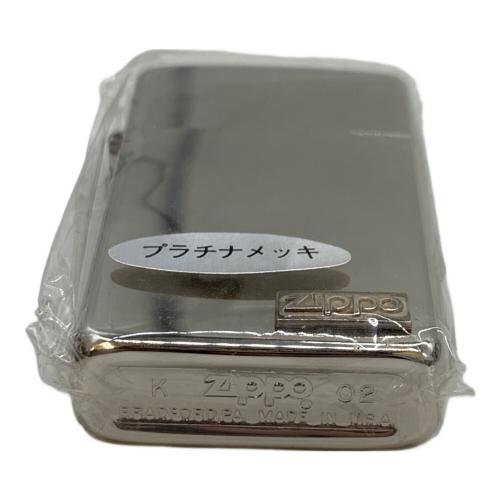 ZIPPO (ジッポ) オイルライター プラチナメッキ