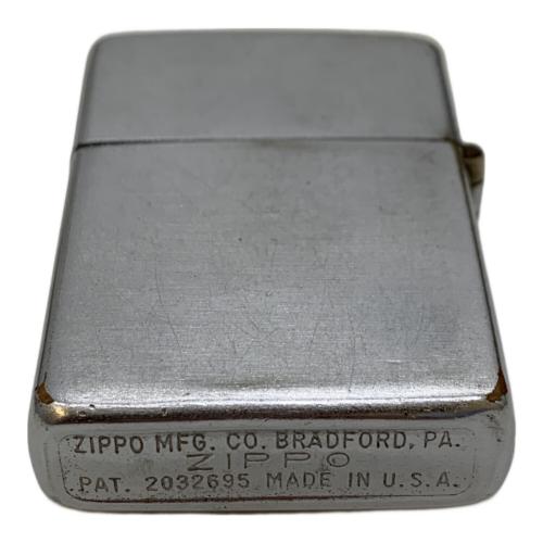 ZIPPO (ジッポ) オイルライター ZIPPO made in USA BRADEFODE PAT2032695 刻印