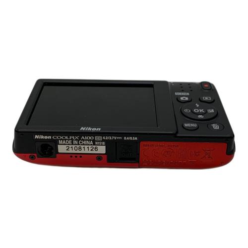 Nikon (ニコン) コンパクトデジタルカメラ A100 2048万画素(総画素) 1/2.3型CCD SDカード対応 -