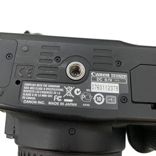 CANON (キヤノン) 一眼レフカメラ ハガレ有 本体のみ DS126231 1510万画数 -