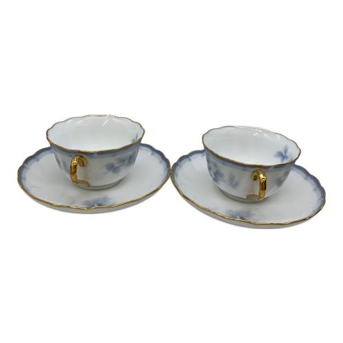 Noritake (ノリタケ) カップ&ソーサー RESONANCE BLUE 2Pセット