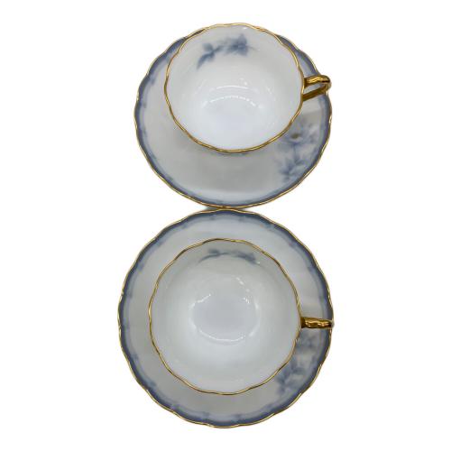 Noritake (ノリタケ) カップ&ソーサー RESONANCE BLUE 2Pセット