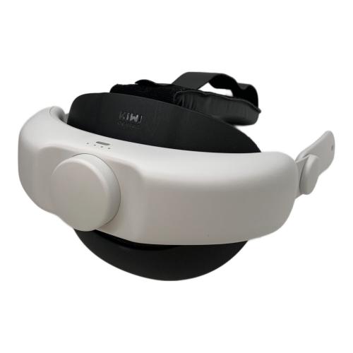 KIWI design Quest 3S/3用 バッテリーヘッドストラップ 6400mAh 人間工学デザイン ソフトクッション メタクエスト3S