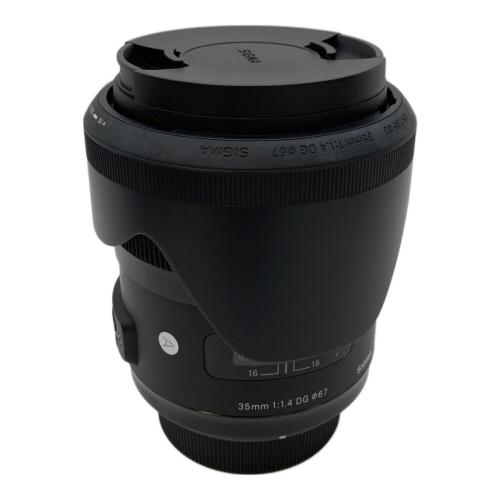 SIGMA (シグマ) レンズ 35mm 1:1.4 DG φ67mm 012