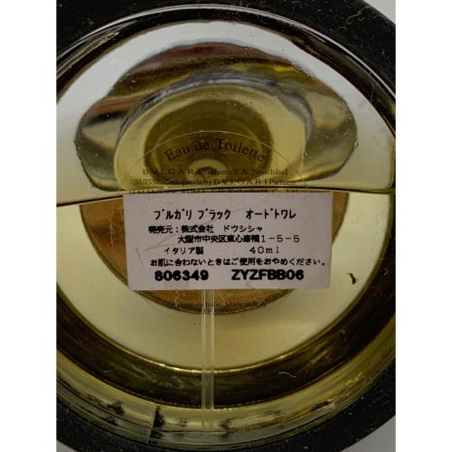 BVLGARI (ブルガリ) フレグランス ブラック 40mL 残量80%-99%