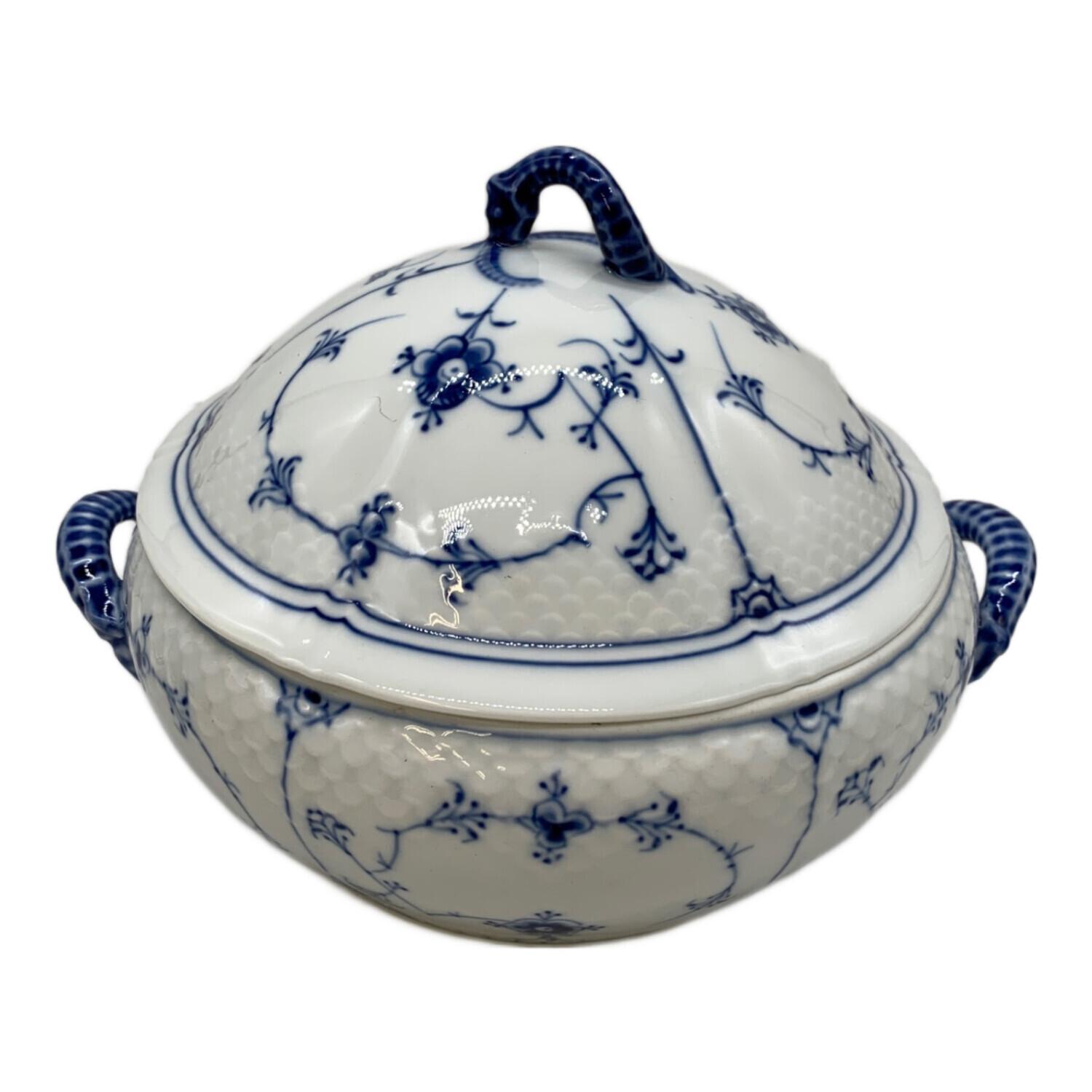 ROYAL COPENHAGEN (ロイヤル・コペンハーゲン) 蓋付ボウル ブルー