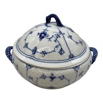 ROYAL COPENHAGEN (ロイヤル・コペンハーゲン) 蓋付ボウル ブルーフルーテッド