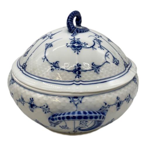ROYAL COPENHAGEN (ロイヤル・コペンハーゲン) 蓋付ボウル ブルーフルーテッド